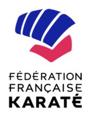 logo fédération française karaté